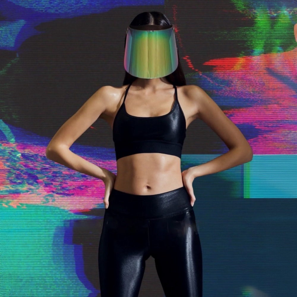 Noli Iridescent Face Shield with UPF 35+ Protection